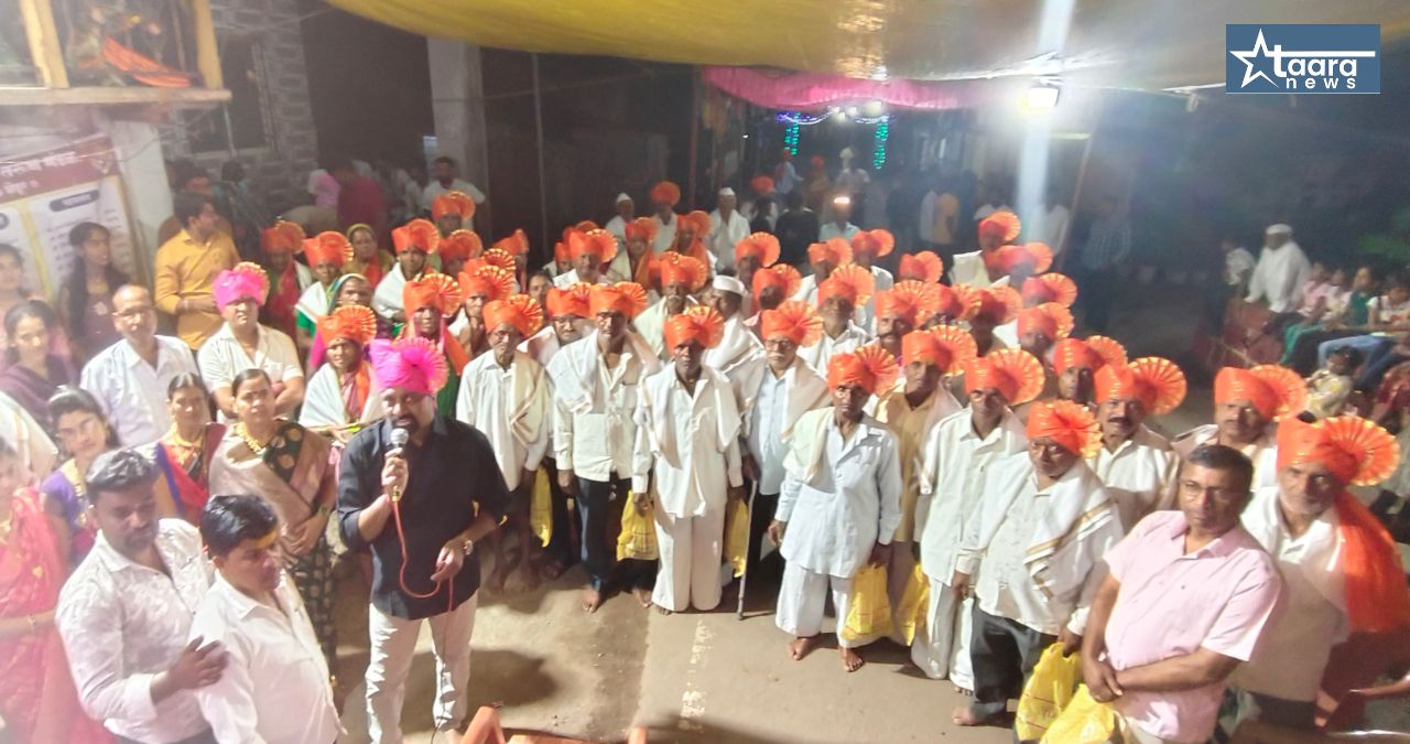 jay bharat tarun mandal shendur honours senior activists